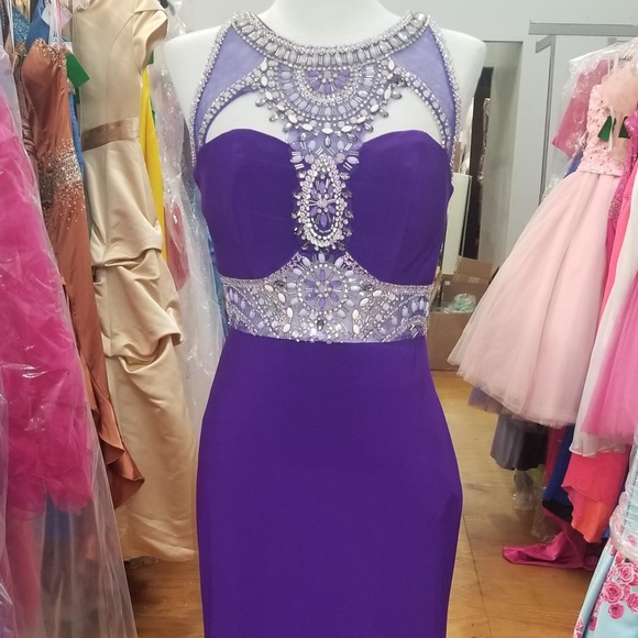 Studio17 Purple Prom Dress - Picture 1 of 4